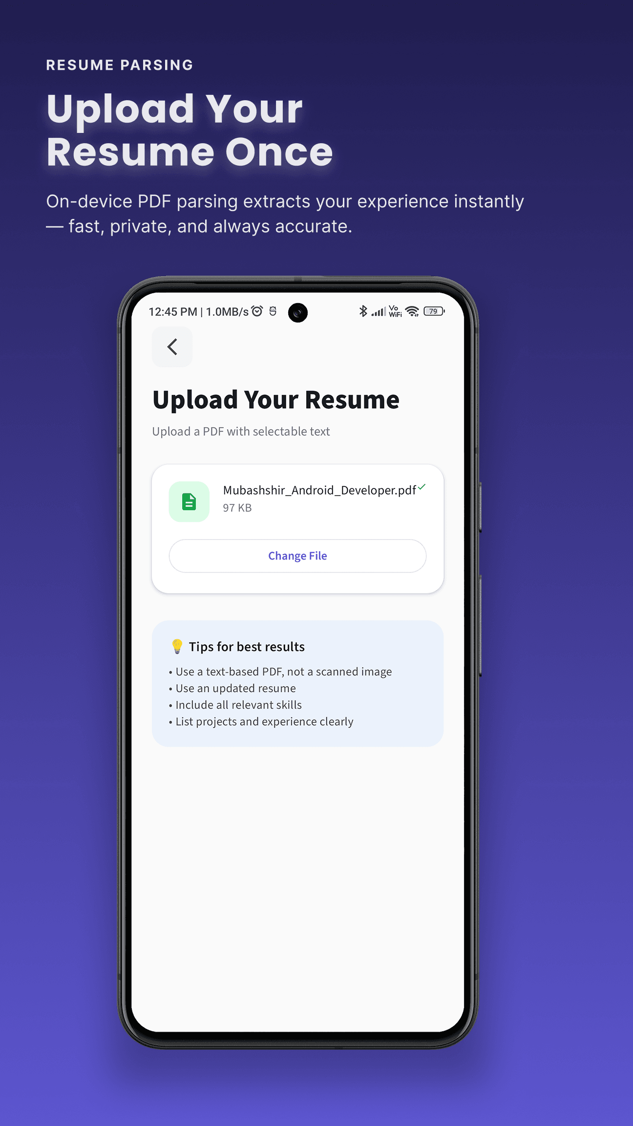 JobReady Screenshot 2